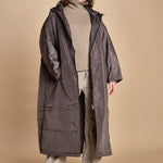 piumino lungo. 90110 ANTRACIT sittingsuit 