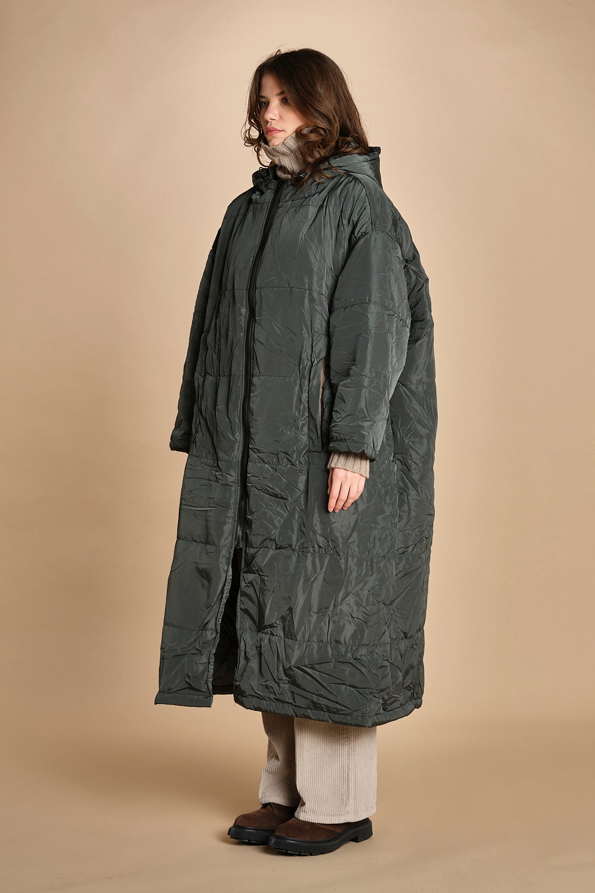 piumino lungo. 90110 FOREST sittingsuit 