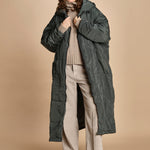 piumino lungo. 90110 FOREST sittingsuit 