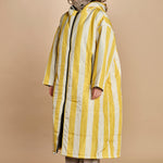 piumino lungo. 90110 MONACO RIGHE sittingsuit 
