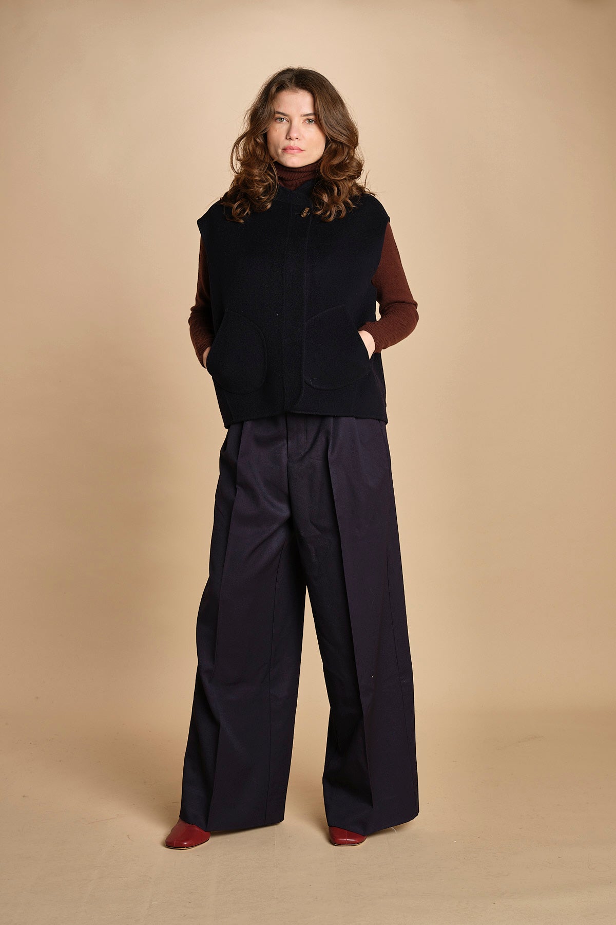 gilet double. BLS1405 NAV2424S soeur 