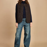 gilet in lana cotta. BLS1504 MAR32 soeur 