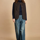 gilet in lana cotta. BLS1504 MAR32 soeur 