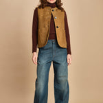 gilet di montone reversibile. BLS1605 KAK2325S soeur 