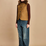 gilet di montone reversibile. BLS1605 KAK2325S soeur 