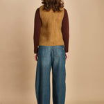gilet di montone reversibile. BLS1605 KAK2325S soeur 