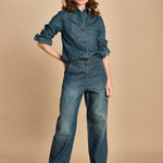 camicia in denim. CHE0192 BLE3525W soeur 