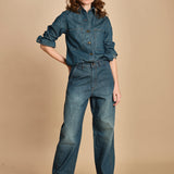 camicia in denim. CHE0192 BLE3525W soeur 