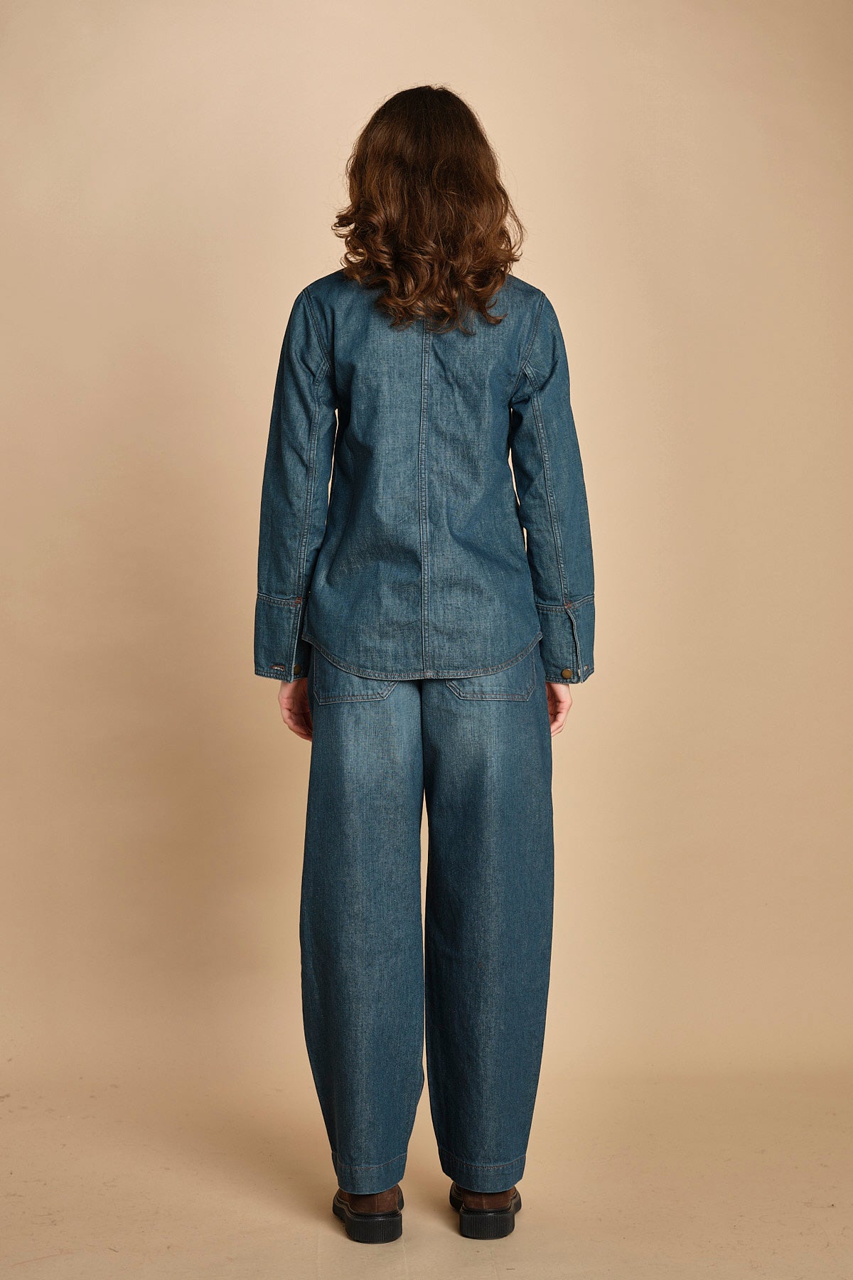 camicia in denim. CHE0192 BLE3525W soeur 