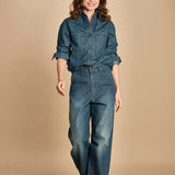 camicia in denim. CHE0192 BLE3525W soeur 
