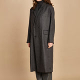 cappotto doppiopetto over. MAN0053 GRI0125W soeur 