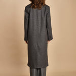 cappotto doppiopetto over. MAN0053 GRI0125W soeur 