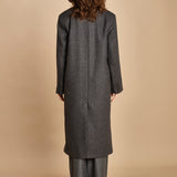 cappotto doppiopetto over. MAN0053 GRI0125W soeur 