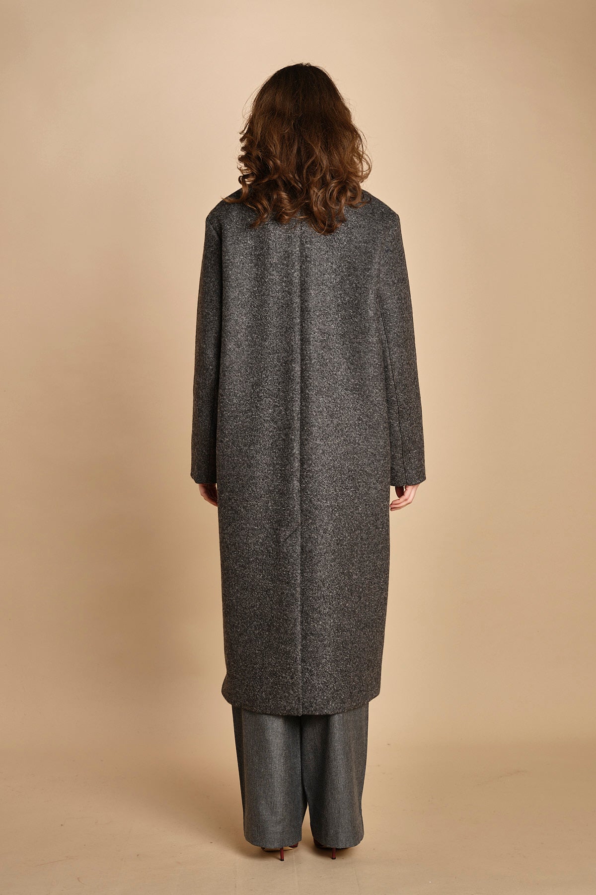 cappotto uomo melange. MAN0156 GRI2125W soeur 