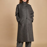 cappotto uomo melange. MAN0156 GRI2125W soeur 