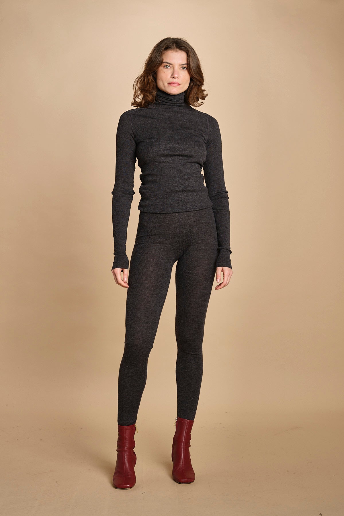 leggings a costine. PAN0145 GRI2425W soeur 
