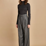 pantalone con due pinces occhio di perenice. PAN0173 GRI0125W soeur 
