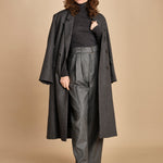 pantalone con due pinces occhio di perenice. PAN0173 GRI0125W soeur 