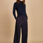 pantalone con 2 pinces ed elastico. PAN0241 BLE1935W soeur 