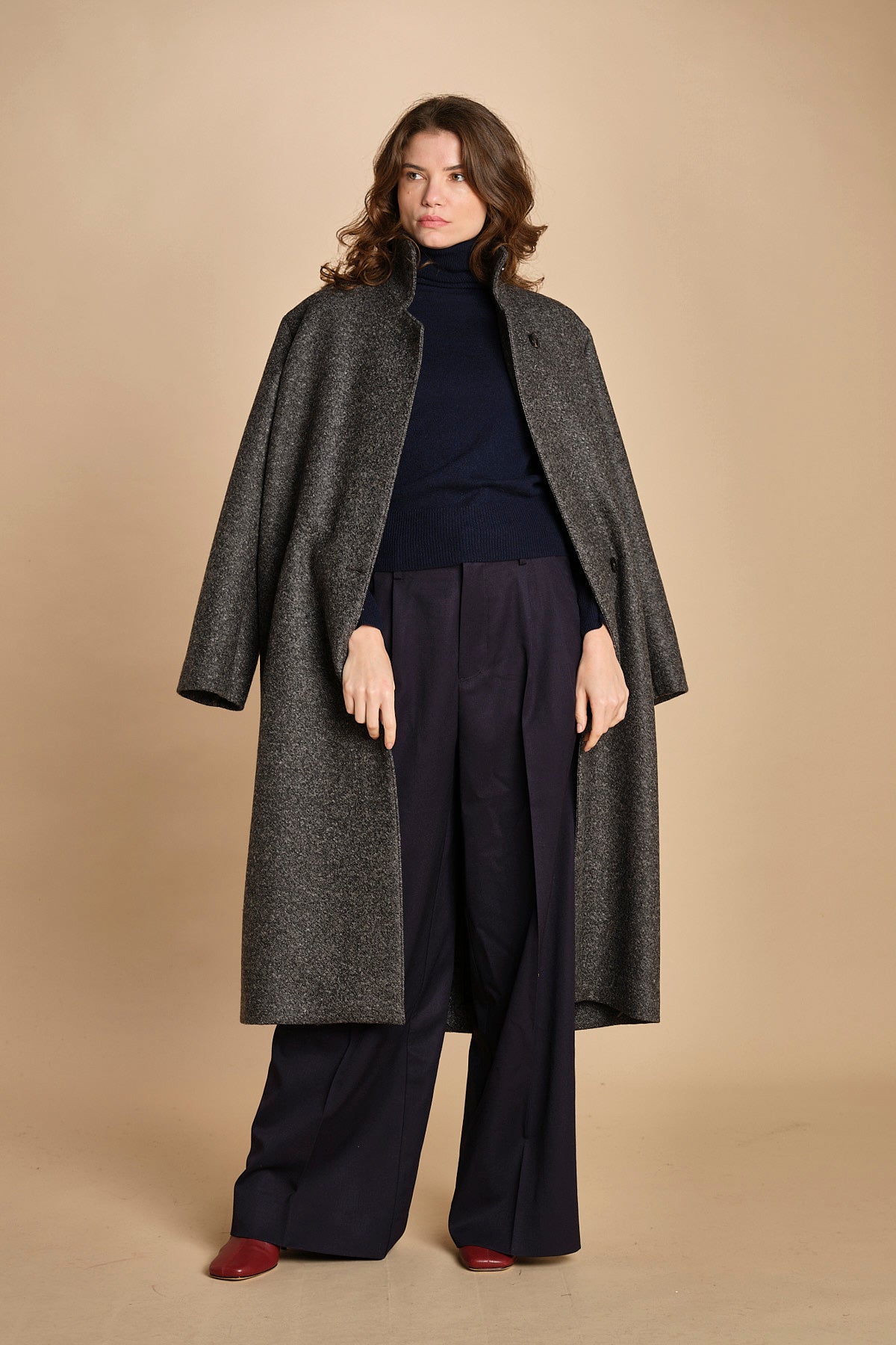 pantalone con 2 pinces ed elastico. PAN0241 BLE1935W soeur 