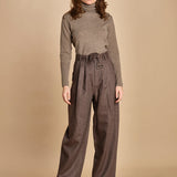 pantalone con due pinces occhio di perenice. PAN0261 MAR1025W soeur 