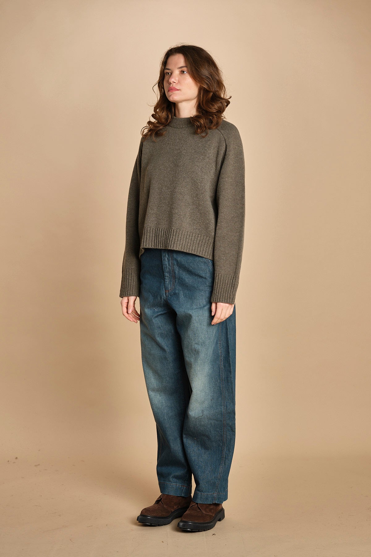 girocollo over. PUL0079 GRI2125W soeur 