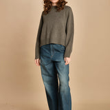 girocollo over. PUL0079 GRI2125W soeur 