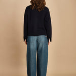 girocollo over. PUL0079 NAV0125W soeur 