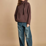 top in jersey con nodo. SWE0400FREJA MAR45 soeur 