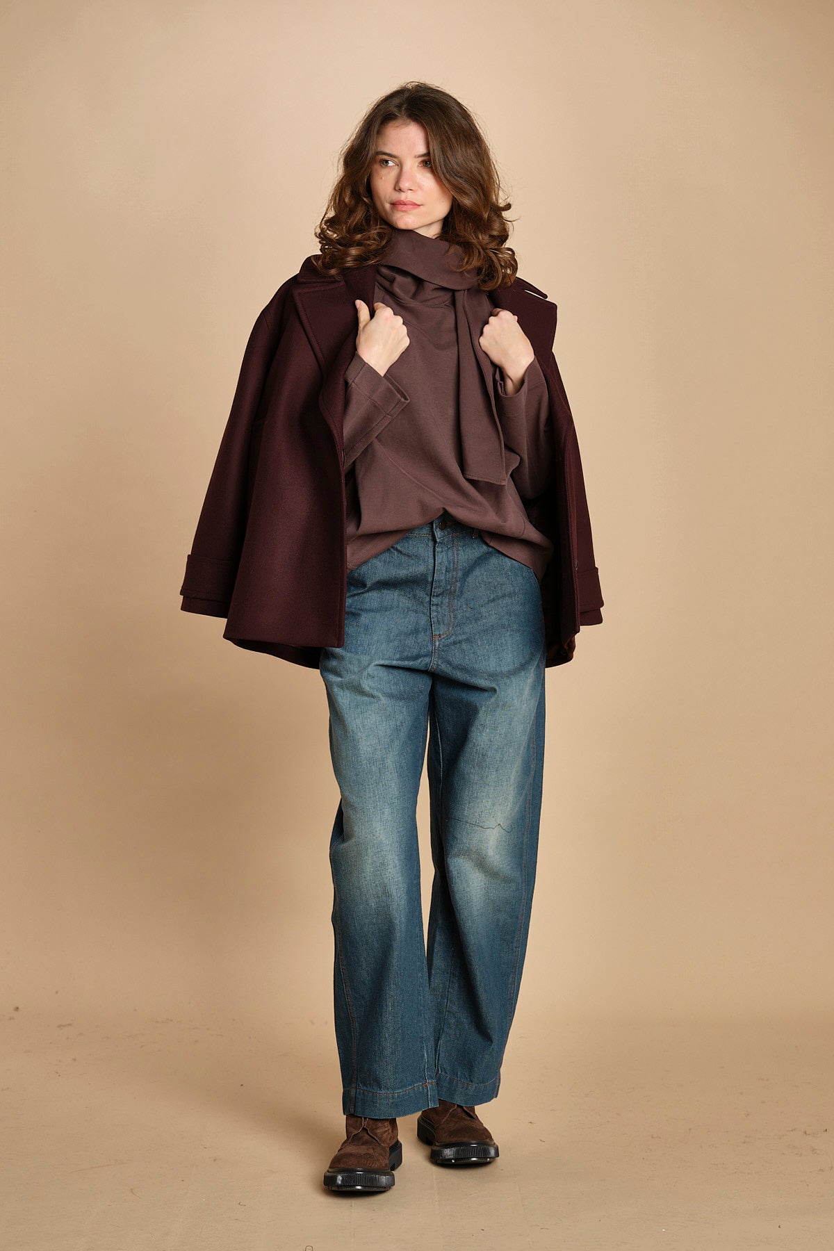 top in jersey con nodo. SWE0400FREJA MAR45 soeur 