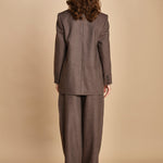 blazer over due bottoni occhio di pernice. VES0049 MAR1025 soeur 