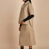 giacca camicia in panno BARDI CARDBOARD sofie d'hoore 