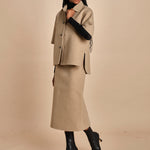 giacca camicia in panno BARDI CARDBOARD sofie d'hoore 