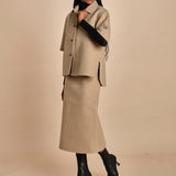 giacca camicia in panno BARDI CARDBOARD sofie d'hoore 