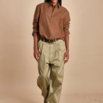 polo camicia BEUYS CHESTNUT sofie d'hoore 
