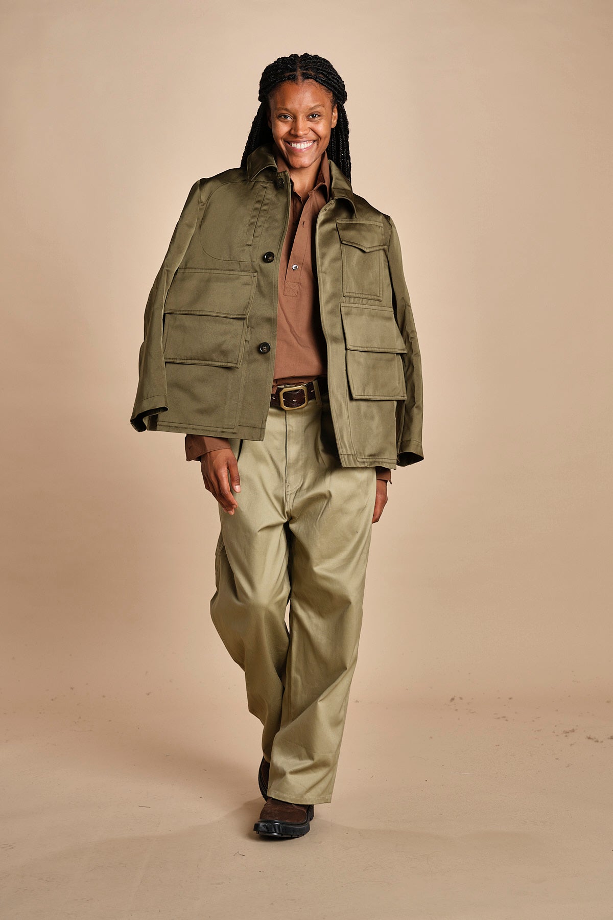 polo camicia BEUYS CHESTNUT sofie d'hoore 
