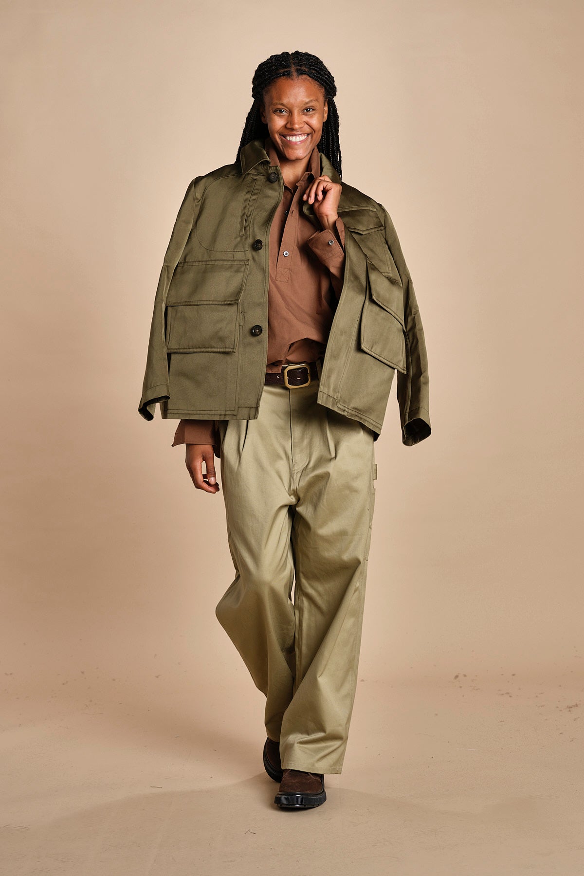 polo camicia BEUYS CHESTNUT sofie d'hoore 