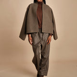 easy jacket in panno CAPA MINK TAN sofie d'hoore 
