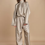 PASCH pantalone in seta con coulisse PASCH STONE sofie d'hoore 