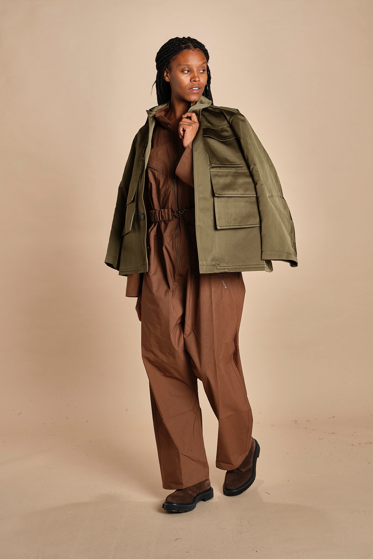 tuta worker PLATEAU CHESTNUT sofie d'hoore 