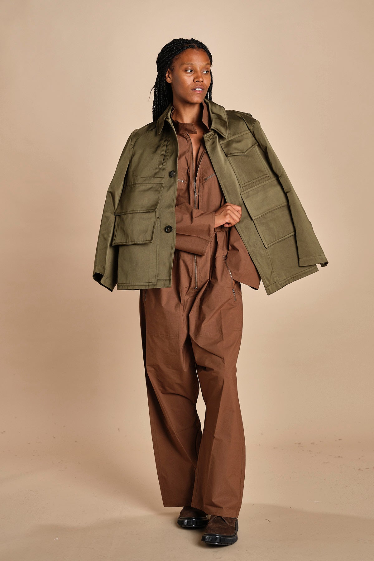 tuta worker PLATEAU CHESTNUT sofie d'hoore 