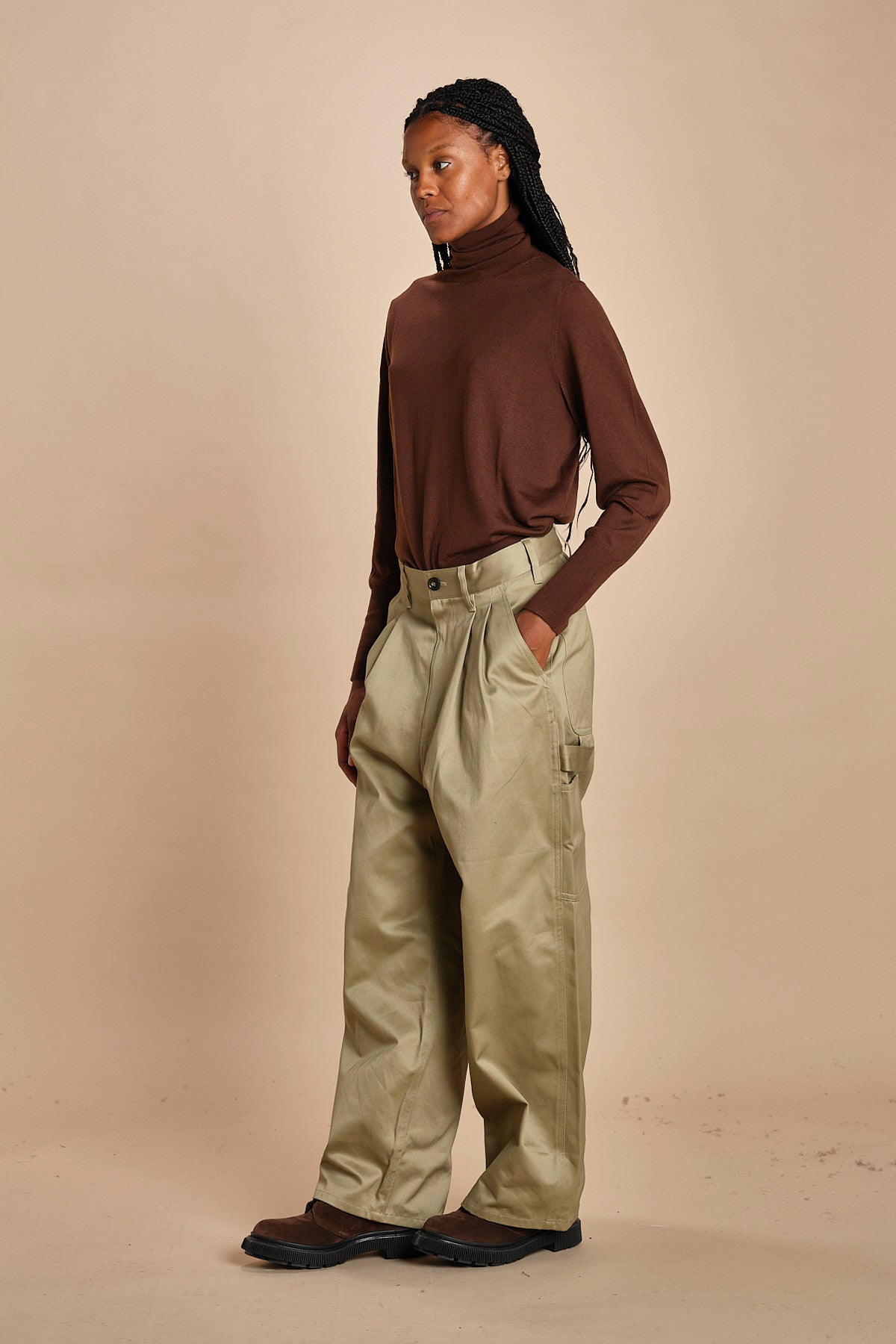 pantalone worke inr cotone POLKE CORD sofie d'hoore 