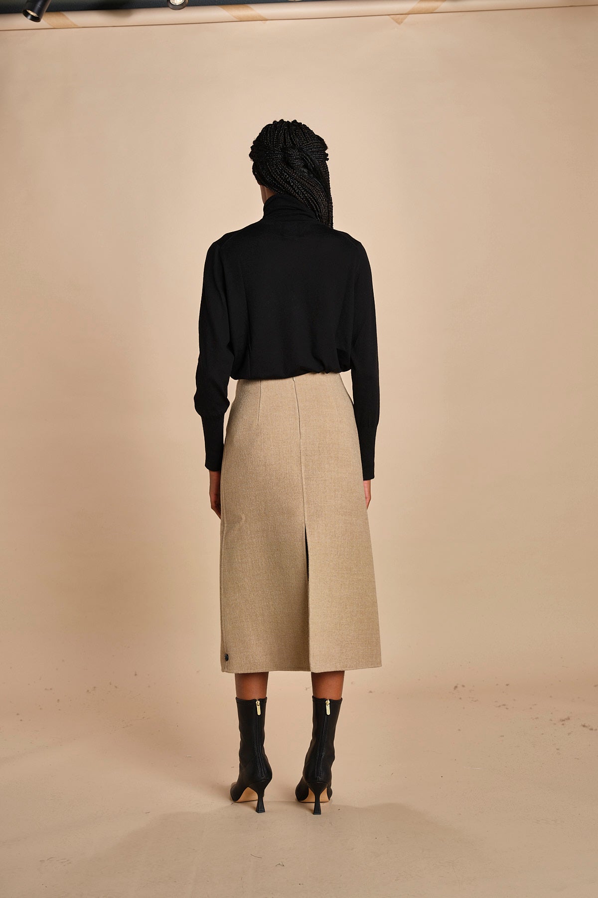 gonna in panno SUTTON CARDBOARD sofie d'hoore 