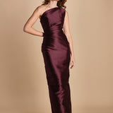 maxidress in taffetà KIRA AMETHYST solace 