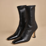 stivaletto in pelle MAVERIK ANKLE F770CFS BLK studio AMELIA 