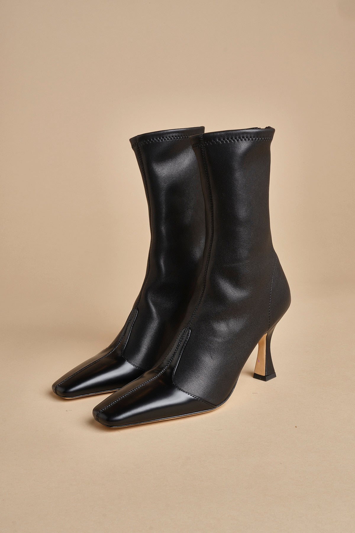 stivaletto in pelle MAVERIK ANKLE F770CFS BLK studio AMELIA 