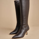 stivale alto liscio PETRA CALF F870SSN CHC studio AMELIA 