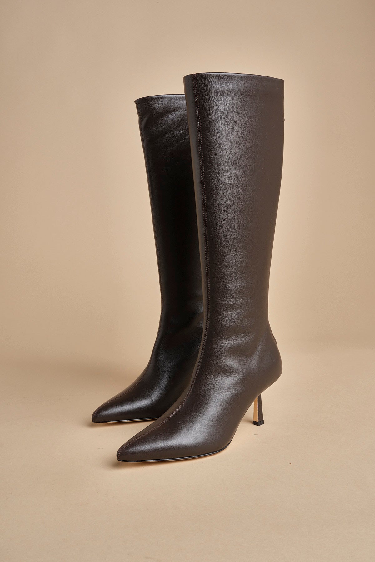 stivale alto liscio PETRA CALF F870SSN CHC studio AMELIA 