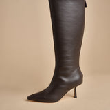 stivale alto liscio PETRA CALF F870SSN CHC studio AMELIA 