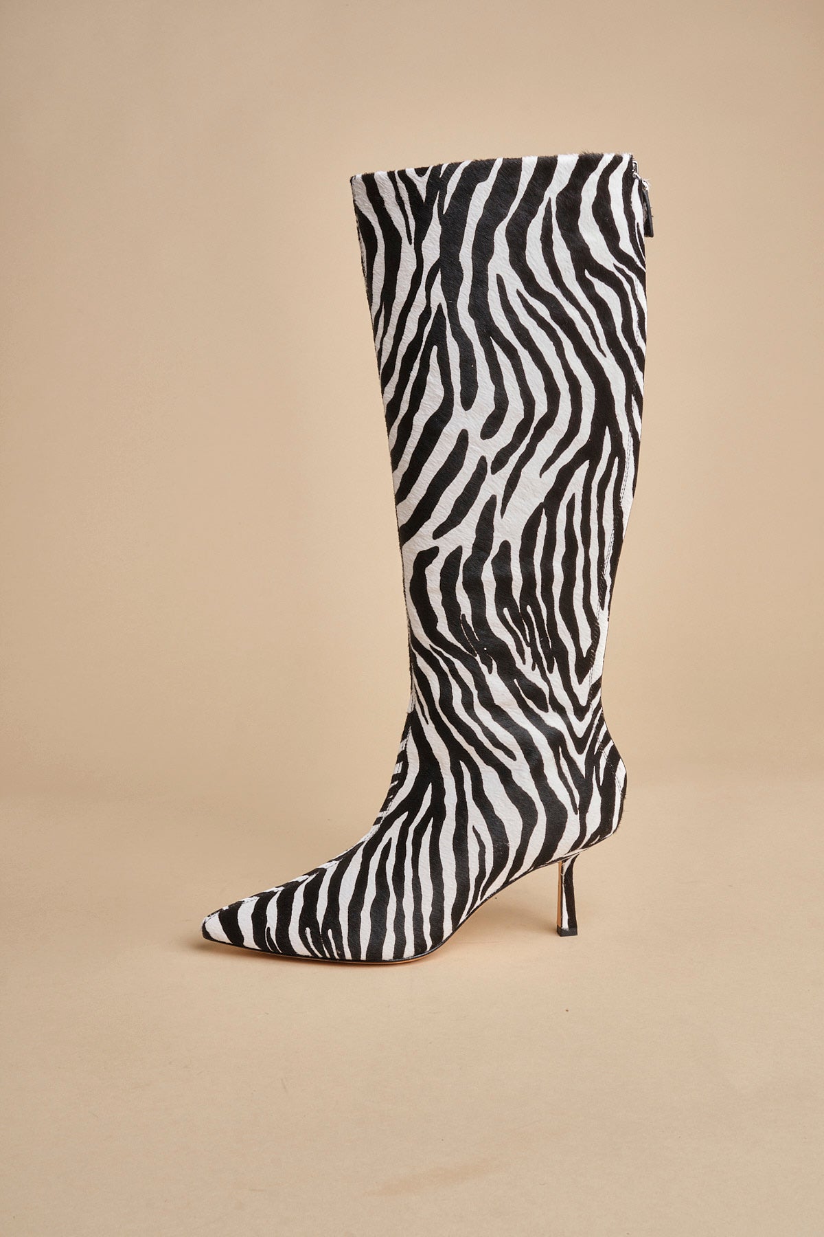 stivale alto zebrato PETRA CALF F870ZBR ZBR studio AMELIA 